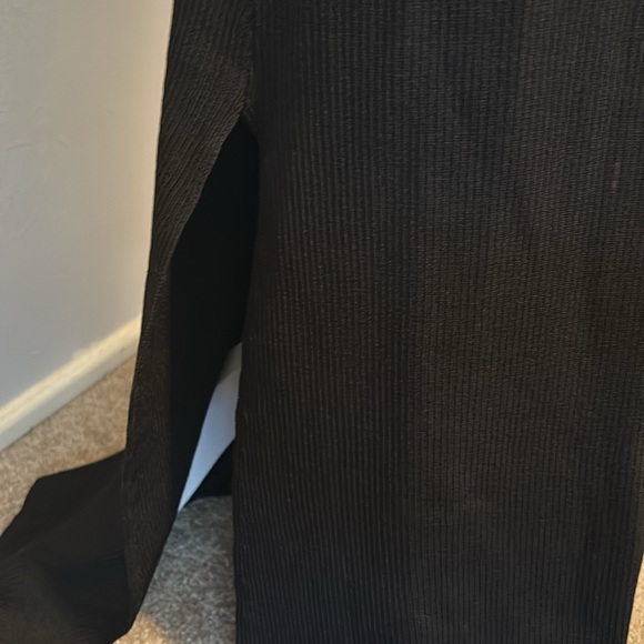 Athena black knit midi dress - Picture 5 of 7